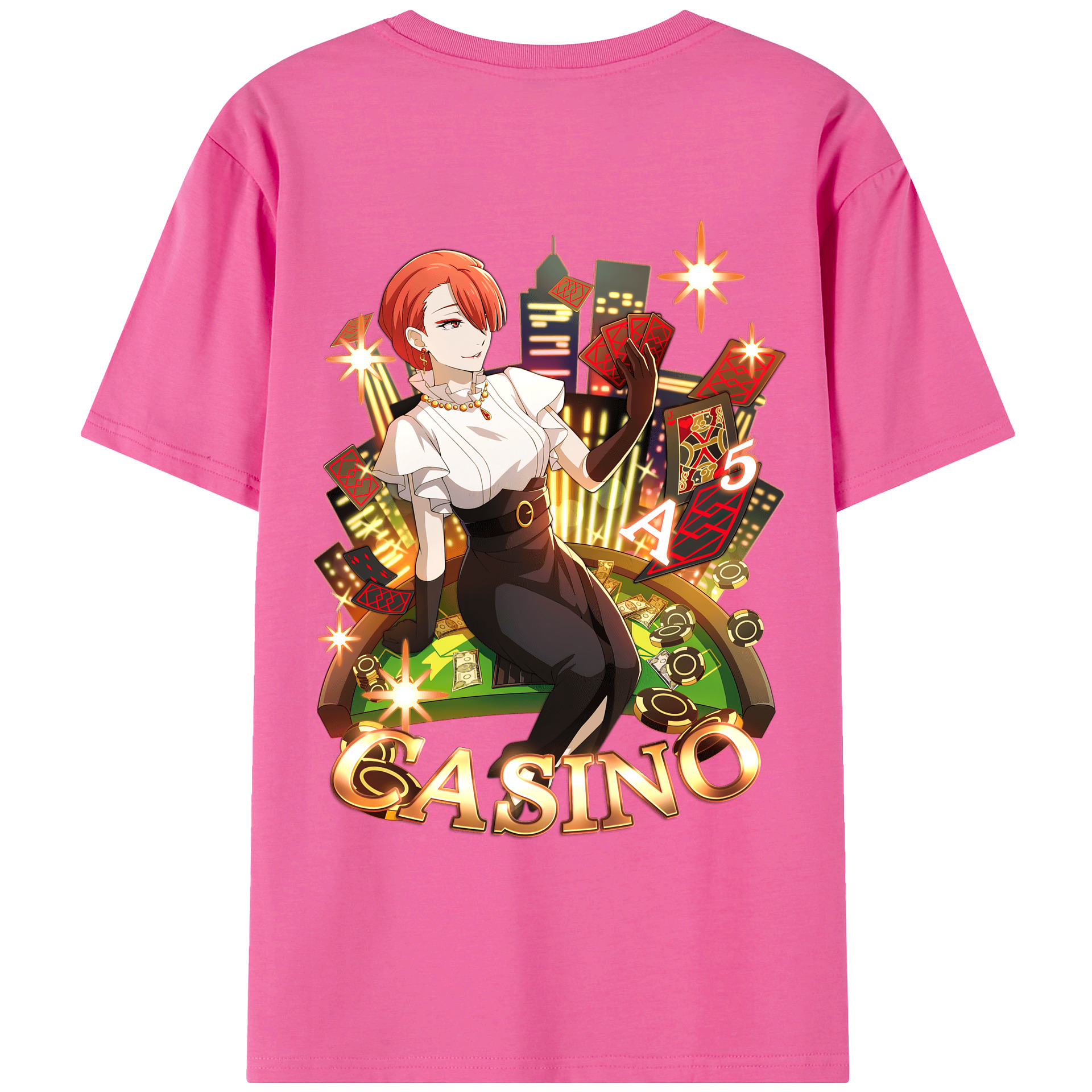 （画像用） 文豪ストレイドッグス Bungo Stray Dogs レディース半袖Tシャツ(バックプリント)